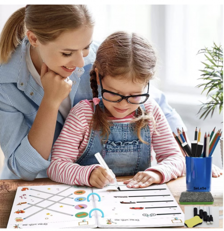 Carte educativa reutilizabila cu planse imprimate, Urmeaza linia punct cu punct [7]