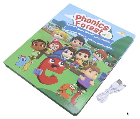 Jocuri si Jucarii - Carte Interactiva cu Sunete pentru Invatarea Limbii Engleze - Sistem 5 Niveluri