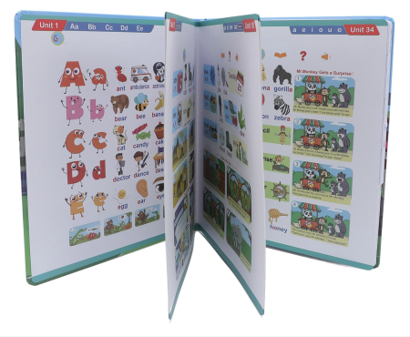 Jocuri si Jucarii - Carte Interactiva cu Sunete pentru Invatarea Limbii Engleze - Sistem 5 Niveluri