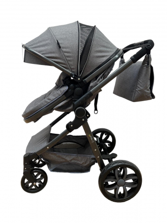 Carucior 2 in 1 pliabil, transformabil landou-sport, T8 Gri [6]