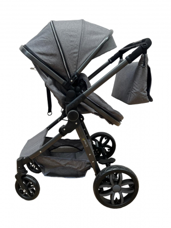 Carucior 2 in 1 pliabil, transformabil landou-sport, T8 Gri [2]