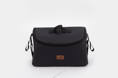 Carucior 2 in 1 Premium Gold Q2, Negru, transformabil, reversibil, cu husa si geanta [9]