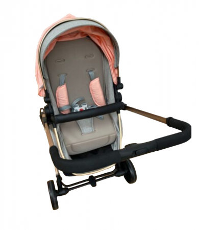 Carucior 2 in 1 transformabil landou-sport, 608 Roz - Gri [8]