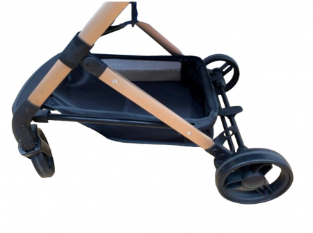 Carucior 2 in 1 transformabil landou-sport, 608 Negru [6]