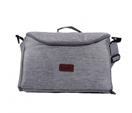 Carucior 2 in 1 transformabil, reversibil, pliabil, F3 Luxury Grey [9]