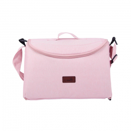 Carucior 3 in 1 transformabil, reversibil, pliabil, F6 Luxury Pink [9]
