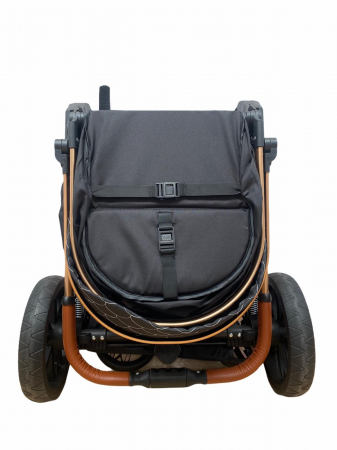 Carucior 3 in 1, cu suspensii, reversibil, T9 - albastru [12]