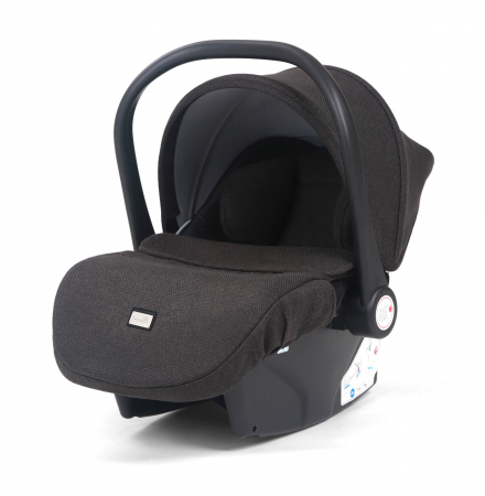Carucior 3 in 1, G9 Luxury Negru, reversibil, cu suspensii [4]