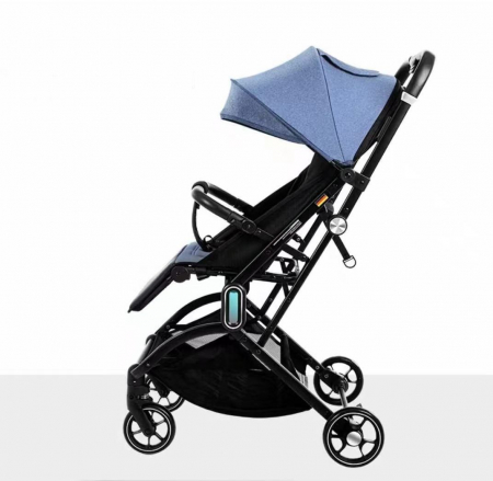 Carucior sport 002L, Albastru, L-Sun, cu pliere rapida, suspensii si pozitie de somn [5]