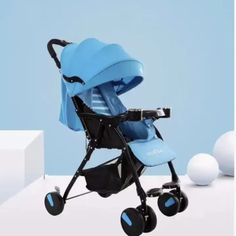 Carucior sport 210S albastru, ultra usor, pliabil, 3 pozitii [2]