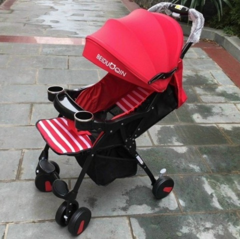 Carucior sport 210S rosu, ultra usor, pliabil, 3 pozitii [2]