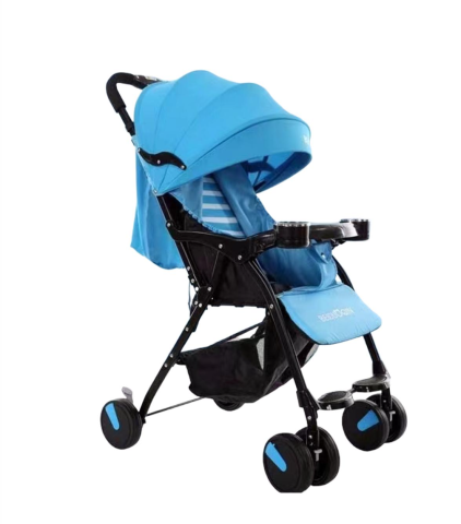 Carucioare sport - Carucior sport 210S albastru, ultra usor, pliabil, 3 pozitii