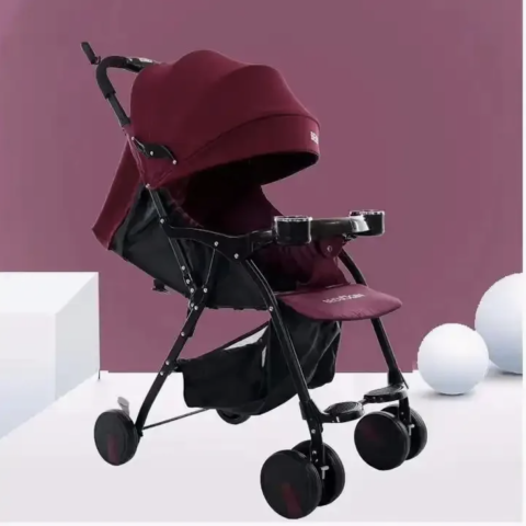 Carucior sport 210S visiniu, ultra usor, pliabil, 3 pozitii [2]