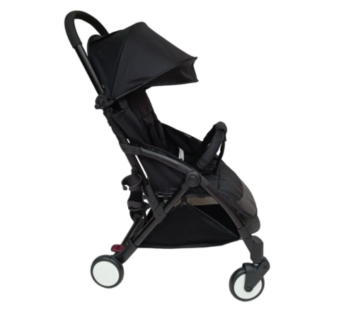 Carucior sport B508 negru, pliabil compact, 0-36 luni, 6.1 kg, reclinabil, cos depozitare [2]