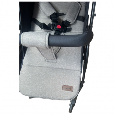 Carucior sport C5, gri, ultra usor, compact, cu sistem One Hand Folding si functie tip troller [2]