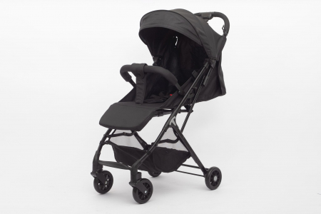 Carucior sport C5, negru, ultra usor, compact, cu sistem One Hand Folding si functie tip troller [3]