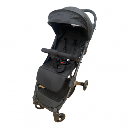 Carucior sport copii, pliere compacta pentru avion, cu sistem troller, C8 negru [5]