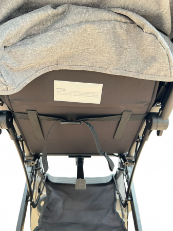 Carucior sport copii, pliere compacta pentru avion, cu sistem troller, C8 negru [20]