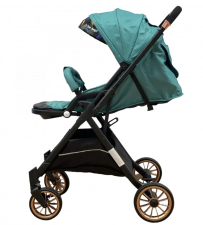 Carucior sport, cu maner reversibil, pliabil si troler, T700 For Angel, Verde [2]