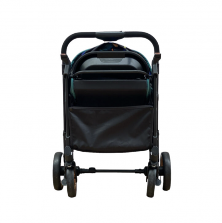 Carucior sport, cu maner reversibil, pliabil si troler, T700 For Angel, Roz cu Negru [4]