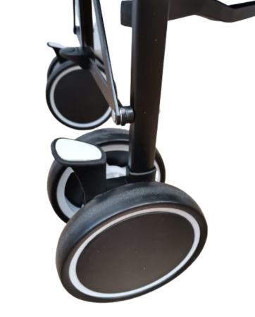 Carucior sport pliabil, roti duble, SageBaby S500 Turquoise [10]