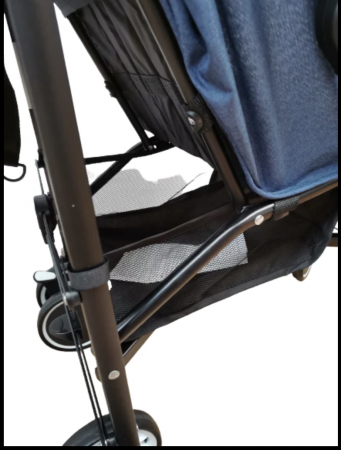 Carucior sport pliabil, roti duble, SageBaby S500 Gri [3]