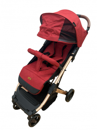 Carucior sport pliabil, tip troller, cu suspensii si husa picioare, C9 rosu [5]