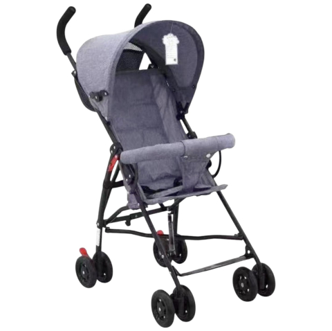 Carucioare sport - Carucior sport S101 gri, ultra usor 4 kg, pliabil tip troller, 6-36 luni