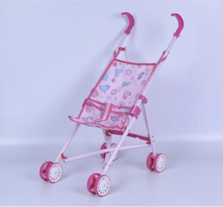 Casute si accesorii papusi - Carucior pentru papusi, cadru metalic