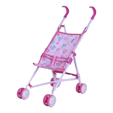 Casute si accesorii papusi - Carucior pentru papusi, cadru metalic