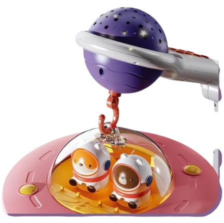 Carusel cu telecomanda si proiectii, cu melodii de somn, Space [3]