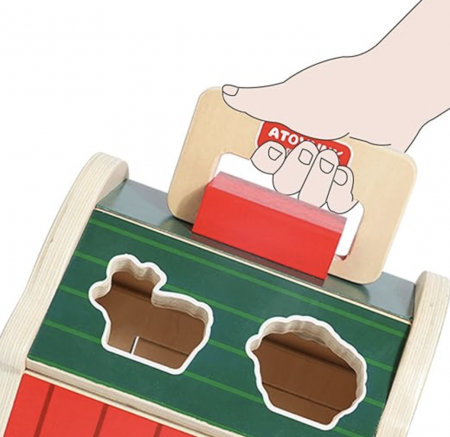 Casuta-geantuta cu maner, cu sortator Ferma Animalelor [5]