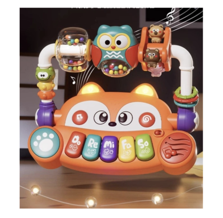 Centru de activitati interactiv Vulpita si Bufnita cu lumini si sunete, 12 luni+ [5]