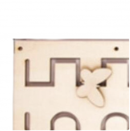 Centru Cub cu activitati multiple, tip Busy Board, din lemn [12]