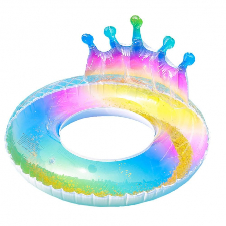 Gonflabile - Colac Coroana Rainbow, 70 cm