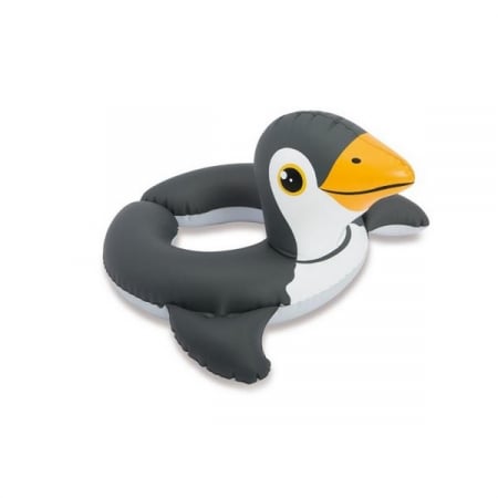 Colac Cu Animale, Pinguinul negru, 64x64 cm, Intex 59220 [0]