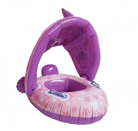 Colac inot cu protectie solara - Unicornul roz [6]