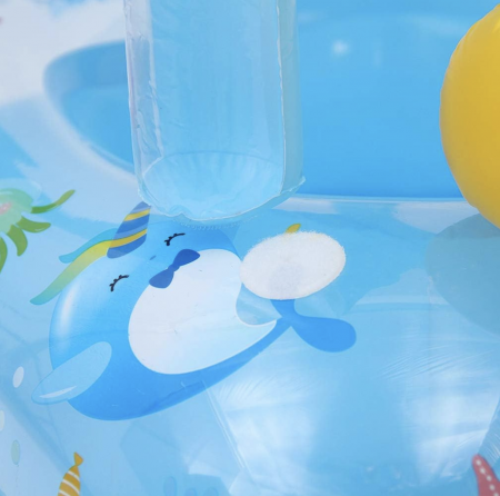 Colac pentru copii cu chilotel si parasolar, Blue Ocean [3]