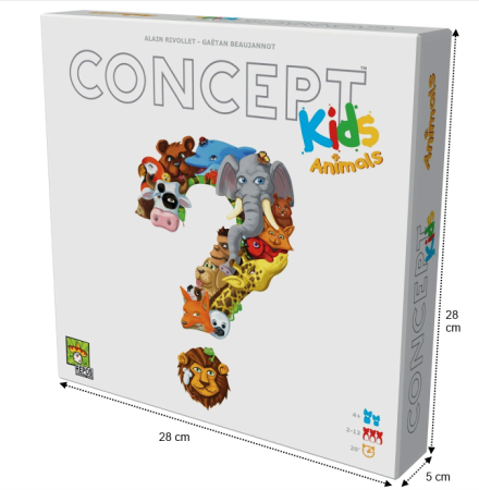 Jocuri si Jucarii - Concept Kids Animals - joc cooperativ de ghicit animale pentru copii