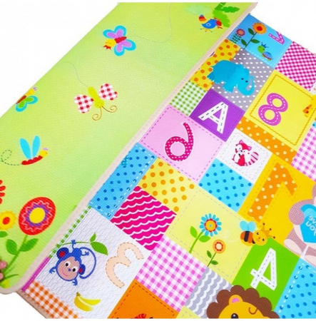 Covor bebe pliabil, gros, termoizolant, cu 2 fete, Lion Kingdom, 200 x 180 cm, 19500 [8]