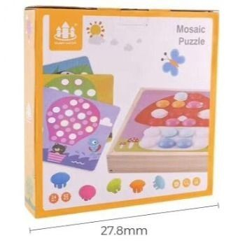 Creative Mosaic Genius Art Din Lemn cu 10 Planse [7]