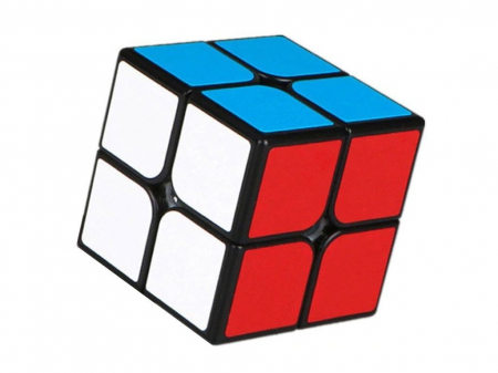 Cuburi mecanice - Cub mecanic 2x2x2, multicolor Black Line, de viteza Speedcube mecanic
