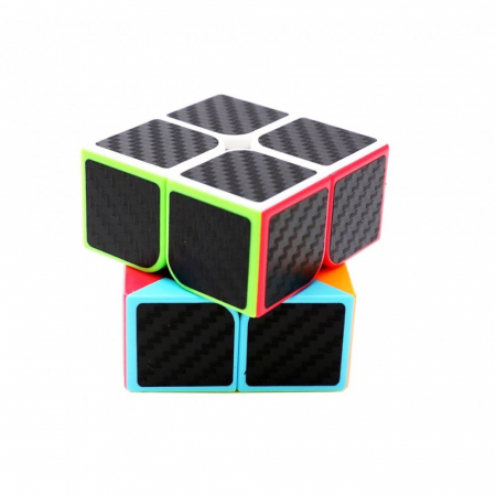 Cuburi mecanice - Cub mecanic 2x2x2, multicolor MF8861 Carbon, de viteza Speedcube mecanic