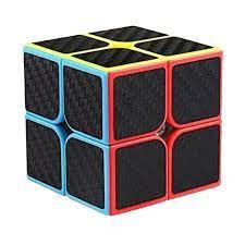 Cuburi mecanice - Cub mecanic 2x2x2, multicolor MF8861 Carbon, de viteza Speedcube mecanic