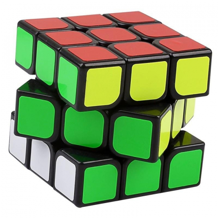 Cub mecanic 3x3x3 antistres, Black, Moyu, de viteza, Speedcube [8]