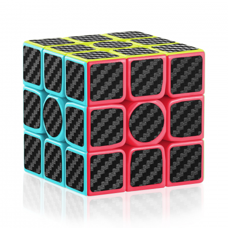 Cub mecanic 3x3x3 antistres, Carbon, Moyu, de viteza, Speedcube [6]