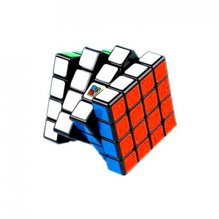 Cub mecanic 4x4x4 antistres, Moyu multicolor Black Line, de viteza, Speedcube [3]