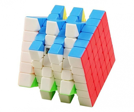 Cub rubik 6x6x6 antistres, Moyu multicolor Stickerless, de viteza, Speedcube - Copie [11]