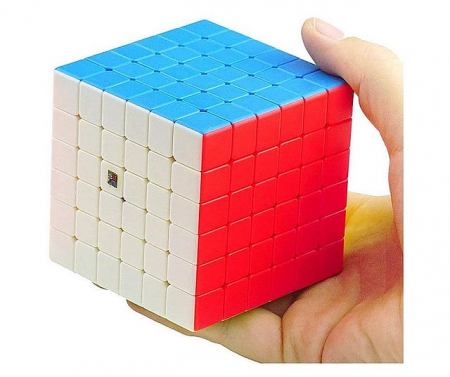 Cub rubik 6x6x6 antistres, Moyu multicolor Stickerless, de viteza, Speedcube - Copie [3]