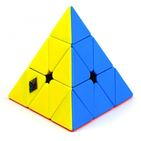 Cub rubik, forma piramida, antistres, multicolor stickerless, Piramix, MF8857 [0]